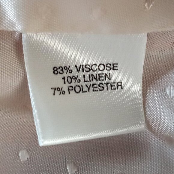 Eye Orange Shimmer Linen Blend Crop Jacket - Picture 7 of 8